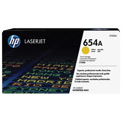 Картридж лазерный HP (CF332A) LaserJet M651n/M651dn/M651xh, №654A, желтый, оригинальный, ресурс 15000 страниц - фото 13116209