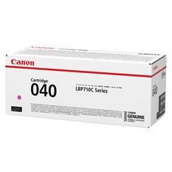 Картридж лазерный CANON (040M) i-SENSYS LBP710Cx/LBP712Cx, оригинальный, пурпурный, ресурс 5400 страниц, 0456C001 - фото 13116422