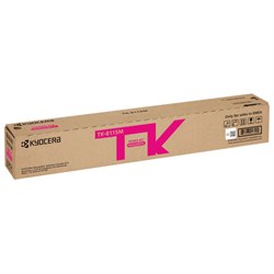 Тонер-картридж KYOCERA (TK-8115M) M8124cidn/M8130cidn, пурпурный, ресурс 6000 стр., оригинальный, 1T02P3BNL0 - фото 13116664