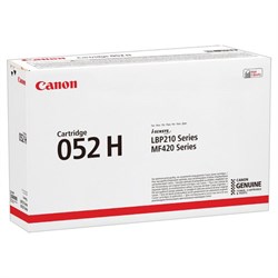 Картридж лазерный CANON (052H) MF421dw / MF426dw / MF428x / MF429x, ресурс 9200 страниц, оригинальный, 2200C002 - фото 13116719