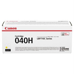 Картридж лазерный CANON (040H) i-SENSYS LBP710CX / 712CX, желтый, ресурс 10000 страниц, оригинальный, 0455C001 - фото 13116757