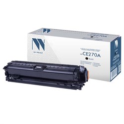 Картридж лазерный NV PRINT (NV-CE270A) для HP CP5525dn/CP5525n/M750dn/M750n, черный, ресурс 13500 страниц - фото 13116856