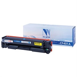Картридж лазерный NV PRINT (NV-CF401A) для HP M252dw/M252n/M274n/M277dw/M277n7, голубой, ресурс 1400 страниц - фото 13116869