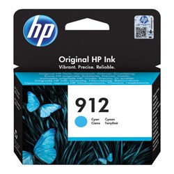 Картридж струйный HP (3YL77AE) для HP OfficeJet Pro 8023, №912 голубой, ресурс 315 страниц, оригинальный - фото 13116890