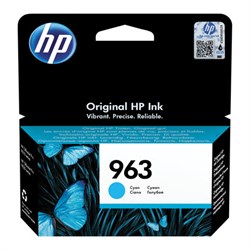 Картридж струйный HP (3JA23AE) для HP OfficeJet Pro 9010/9013/9020/9023, №963 голубой, ресурс 700 страниц - фото 13116903