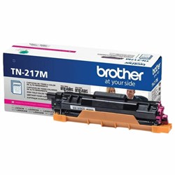 Картридж лазерный BROTHER (TN217M) HLL3230CDW/DCPL3550CDW/MFCL3770CDW, пурпурный, оригинальный, ресурс 2300 страниц - фото 13116955