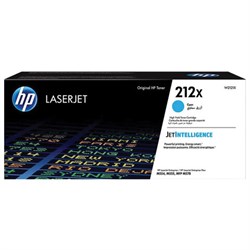 Картридж лазерный HP (W2121X) Color LaserJet M554/M555, №212X, голубой, оригинальный, ресурс 10 000 страниц - фото 13117114