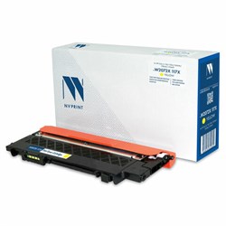 Картридж лазерный NV PRINT (NV-W2072X) для HP Color LJ 150a/150nw/178nw, желтый, ресурс 1500 страниц - фото 13117459