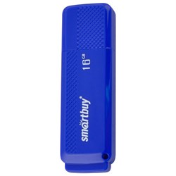 Флеш-диск 16 GB, SMARTBUY Dock, USB 2.0, синий, SB16GBDK-B - фото 13124282