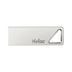 Флеш-диск 64 GB NETAC U326, USB 2.0, металлический корпус, серебристый, NT03U326N-064G-20PN - фото 13124907