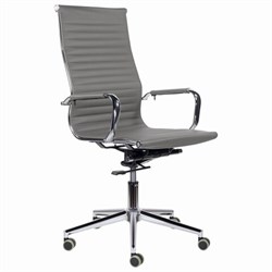 Кресло офисное BRABIX PREMIUM "Intense EX-531", экокожа, хром, темно-серое, 532542 - фото 13127113