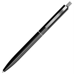 Ручка шариковая автоматическая ОФИСМАГ "M17", СИНЯЯ, корпус черный, стандартный узел 0,7 мм, линия письма 0,5 мм, 144159 - фото 13146253