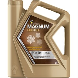 Моторное синтетическое масло Роснефть Magnum Coldtec 5W-30 - фото 13193944