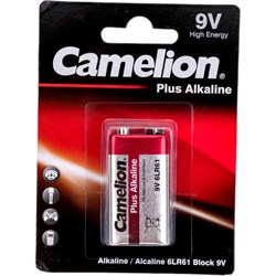 Батарейка Camelion Plus Alkaline 6LF22 (6LR61) BL-1 9В - фото 13197513