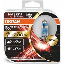 Автолампа OSRAM H4 - фото 13202682