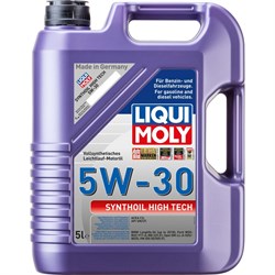 Синтетическое моторное масло LIQUI MOLY Synthoil High Tech 5W-30 CF/SM C3 - фото 13209692