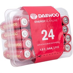 Алкалиновая батарейка Daewoo ENERGY Alkaline 2021 - фото 13210973