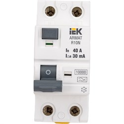 Выключатель дифференциального тока IEK ARMAT R10N - фото 13220009