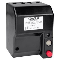 Автоматический выключатель КЭАЗ АП50Б-3МТ-2,5А-10Iн-500AC-У3 - фото 13221089