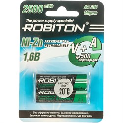 Аккумулятор Robiton 2500NZAA-2 - фото 13224113