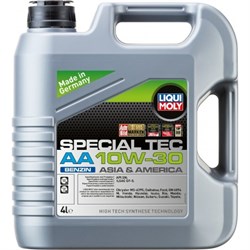 НС-синтетическое моторное масло LIQUI MOLY Special Tec AA Benzin 10W-30 - фото 13229284