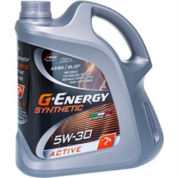 Масло G-Energy SyntheticActive 5W-30 - фото 13229401
