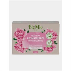 Натуральное мыло BioMio BIO-SOAP ПИОН и ПАЛЬМАРОЗА - фото 13229774