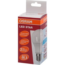 Светодиодная лампа OSRAM LED STAR A Стандарт - фото 13234281