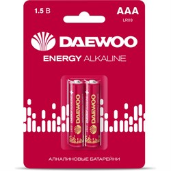 Алкалиновая батарейка Daewoo ENERGY Alkaline 2021 - фото 13234504