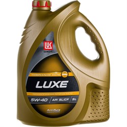 Полусинтетическое моторное масло Лукойл ЛЮКС SAE 5W-40, API SL/CF - фото 13255801