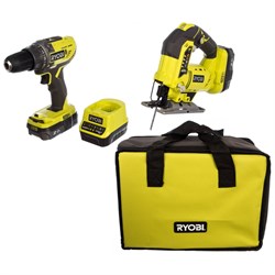 Набор инструмента Ryobi ONE+ R18DDJS-220S - фото 13259177