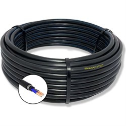 Силовой бронированный кабель ПРОВОДНИК вбшвнг(a)-ls 2x25 мм2, 10м - фото 13286045