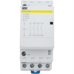 Модульный контактор IEK КМ20-40М AC - фото 13290747