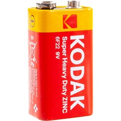 Солевая батарейка Kodak 6F221BL EXTRA HEAVY DUTY K9VHZ1B - фото 13292008