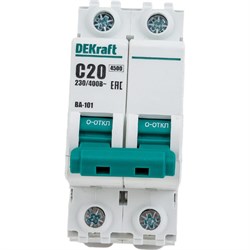 Автоматический выключатель DEKraft ВА101 - фото 13302229