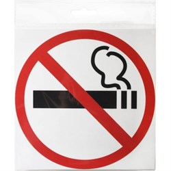 Наклейка Контур Лайн Не курить - фото 13323972