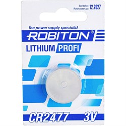 Элемент питания Robiton PROFI R-CR2477-BL1 - фото 13333848