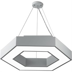 Светодиодный светильник ЭРА Geometria Hexagon SPO-124-W-40K-051 - фото 13335229