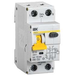 Автоматический выключатель дифференциального тока IEK АВДТ 32 - фото 13338720
