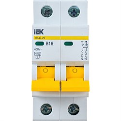 Автоматический выключатель IEK ВА47-29 - фото 13339917