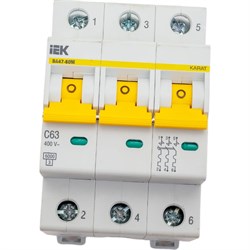 Автоматический выключатель IEK ВА47-60M - фото 13347655