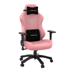 Кресло игровое Anda Seat Phantom 3, цвет розовый, размер L (90кг), материал ПВХ (модель AD18) - фото 13362023