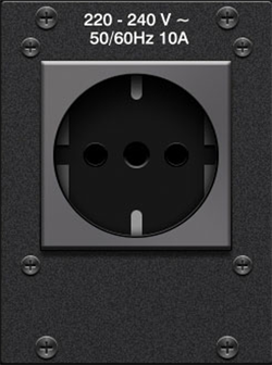 FlipTop&#153 AC Power Outlet Module, model M201907002, Single, European “Schuko”, Type F - фото 13364804