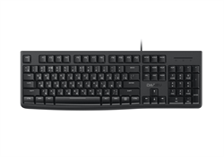 Клавиатура проводная Dareu LK185 Black (черный), мембранная, 104 клавиши, EN/RU, 1,5м, размер 440x147x22мм - фото 13365211