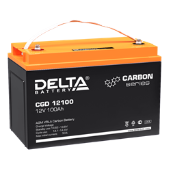 Аккумуляторная батарея DELTA BATTERY CGD 12100 - фото 13365729