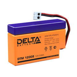 Аккумуляторная батарея DELTA BATTERY DTM 12008 - фото 13365838