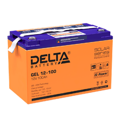 Аккумуляторная батарея DELTA BATTERY GEL 12-100 - фото 13365973