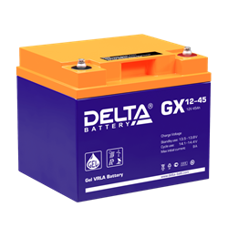 Аккумуляторная батарея DELTA BATTERY GX 12-45 - фото 13366039