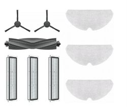 Комплект аксессуаров для робота-пылесоса Dreame D10s pro (основная щетка - 1 шт., боковая щетка - 2 шт., фильтр - 3 шт., сменная салфетка - 3 шт.) - фото 13366903