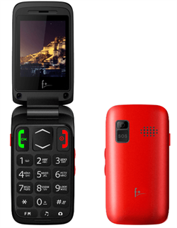 Ezzy Trendy 1 Red, 2.4'' 240х320, 256MHz, 1 Core, 32MB RAM, 32MB, up to 16GB flash, 0,3Mpix, 2 Sim, BT v2.1, Micro-USB, 800mAh, 89g, 100,8 ммx53 ммx19,5 мм - фото 13367215